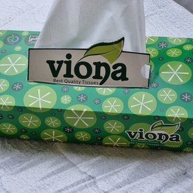 تصویر دستمال کاغذی جعبه ای ویونا (10 عددی) ا Viona Viona