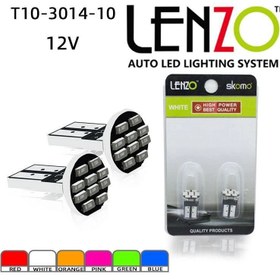 تصویر اس ام دی ۱۰ تایی (SMD10) - آبی 