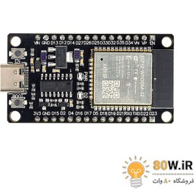 تصویر برد ESP32S با مبدل CH340G ESP32S board with CH340G converter