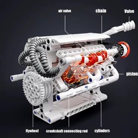 تصویر مدل ساختنی موتور ماشین Onebot OBTEM03AIQI 