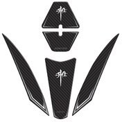 تصویر محافظ باک و برچسب RKS RZ250S ZONTES 2023 2024 سر ساز سازگار با سبز پد کربن گرافیک قرمز خط Redline Grafik 