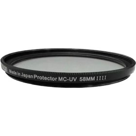 تصویر فیلتر لنز یو وی 58 میلیمتر تامرون Tamron MC-UV 58mm Filter 