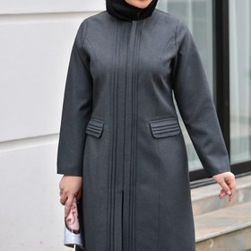 تصویر مانتو شلوار اداری مدل لاوین سایز ۳ مشکی 