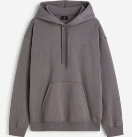 تصویر هودی راحت و آزاد برند H&M Relaxed Fit Hoodie