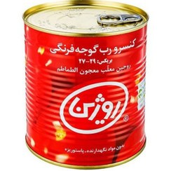 تصویر کنسرو رب گوجه فرنگی روژین 800 گرمی بسته 12 عددی 