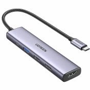 تصویر هاب 5 پورت USB-C یوگرین مدل UGREEN CM478-15495 