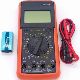 تصویر مولتی متر دیجیتال DT9205 