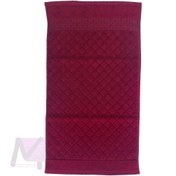 تصویر حوله دستی طرح لوزی مدل a100 