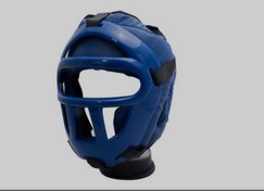 تصویر کلاه بوکس - آبی 