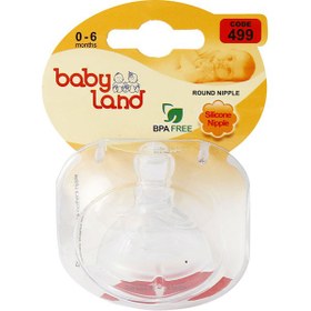 تصویر سر شیشه کودک فندقی 499 بیبی لند-Baby Land 