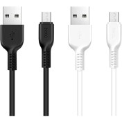 تصویر کابل 1 متری Micro USB هوکو مدل X13 ایزی شارژ ا Hoco X13 Easy Charged Micro USB Cable 1m Hoco X13 Easy Charged Micro USB Cable 1m