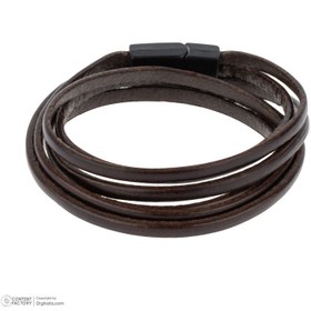 تصویر دستبند چرمی مردانه مدل Deri 1029 