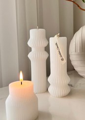 تصویر شمع ملورین ژورنالی سایز ۳(سویا وکس) - معطر / معطر / معطر ا Melorin candle(set of three candles) Melorin candle(set of three candles)