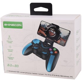 تصویر دسته بازی بی سیم Shinecon SCS9 android PS4 PC 