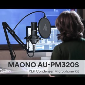 تصویر میکروفون استودیویی ماونو مدل AU-PM320 Maono AU-PM320