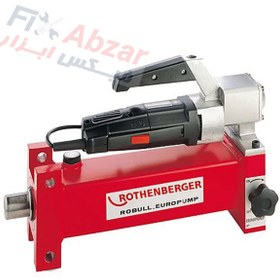 تصویر لوله خم کن هیدرولیک برقی 2 اینچ روتنبرگر مدل RoBull ME Rothenberger Robull Type Me/Electric Hydraulic Tube Bender