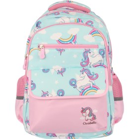 تصویر کیف مدرسه تک شاخ کریس بلا مدل 4149 Chrisbella Unicorn Backpack model 4149