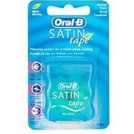 تصویر نخ دندان اورال بی (Oral B) مدل Satin Floss طول 25 متر نخ دندان