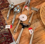 تصویر ست ابزار آشپزخانه یونیک تمام استیل 