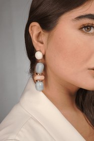 تصویر گوشواره Trio Stone 