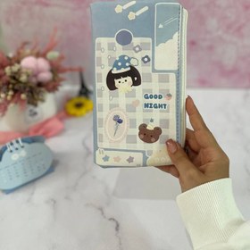 تصویر جامدادی چرمی تخت 