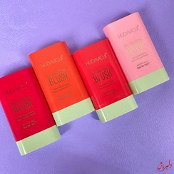 تصویر رژگونه استیکی هدی موجی huda moji blush