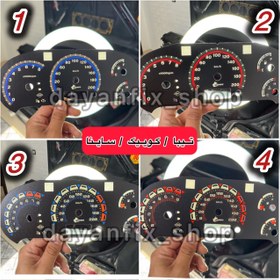 تصویر صفحه کیلومتر اسپرت تیبا، ساینا و کوییک 