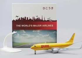 تصویر ماکت هواپیما بوئینگ 737 دی اچ ال | Airplane Model 20CM Boeing 737 DHL 