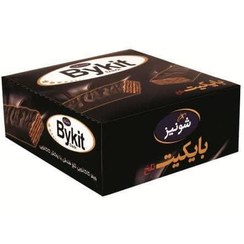 تصویر ویفر بایکیت تلخ شونیز - 45 گرم بسته 20 عددی بیسکویت و ویفر شونیز