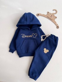 تصویر هودی شلوار میکی 