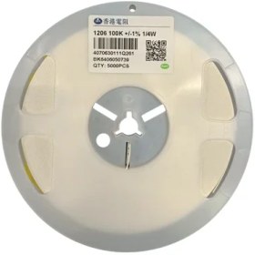 تصویر RESISTOR 100KOHMS 1206 1% SMD 