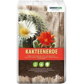 تصویر خاک کاکتوس گراموفلور آلمانی – حجم 5 لیتر Gramoflor Soil for Cactus Mixture