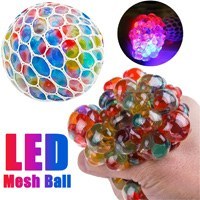 تصویر متفرقه ژله ای Squeeze LED Ball توپ ضد استرس چراغ دار 