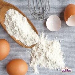 تصویر پودر سفیده تخم مرغ اعلا 100 گرمی اعتماد تازه 