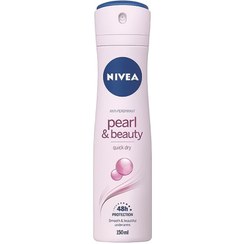 تصویر نیوآ اسپری بدن زنانه مدل پرل اند بیوتی {NIVEA} 150 ml 