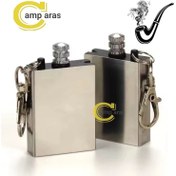 تصویر شارژر فندکی و چخماق دائمی بنزینی مدل کبریتی G282 