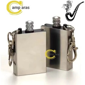 تصویر شارژر فندکی و چخماق دائمی بنزینی مدل کبریتی G282 