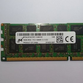 تصویر رم سرور ddr3 تک کاناله 14900 مگاهرتز اچ پی مدل 081-712383 ظرفیت 16 گیگابایت 