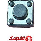 تصویر دکمه کلید فشاری دو پایه مناسب برای انواع برد 