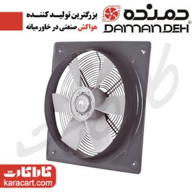 تصویر هواکش صنعتی ایلکا با پروانه پلاستیکی مدل VIE-60R4S- سایز60 سانت- توان موتور 750W و دور موتور 1350 - تکفاز- با موتور کلاس B و 54-IP - مارک دمنده 