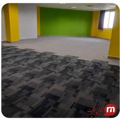 تصویر موکت طرح تایل اداری صبا موکت 