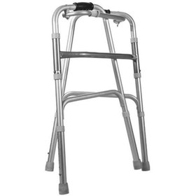 تصویر واکر تاشو آلومینیومی ثابت Folding walker