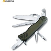 تصویر چاقو ویکتورینوکس VICTORINOX سوئیس اورجینال مدل: سی اچ سولدیر جی آر بلک 10 کاره / کد: 0.8461MWCH Ex-Soldier gr/black 0.8461 MHCH 