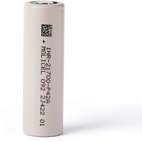 تصویر باتری قابل شارژ لیتیوم یون مولیسل MOLICEL INR21700 _ 4200mAh 