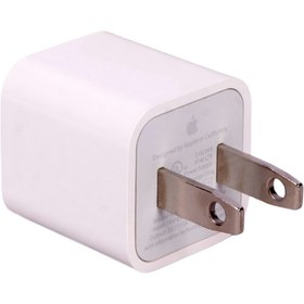 تصویر کلگی شارژ iphone XA MAX 1A 5W iphone XA MAX 1A 5W Wall Charger