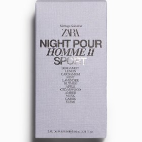 تصویر عطر مردانه زارا نایت پور هوم (Zara Night Pour Homme) ۱۰۰ میل 