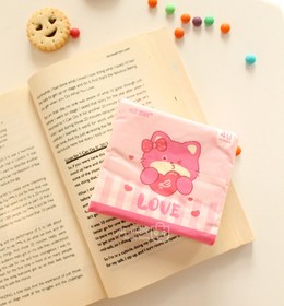 تصویر دستمال کاغذی طرح دار تدی 