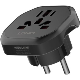 تصویر تبدیل 3 به 2 Ldnio Z7 Ldnio Z7 Adaptor Plug