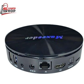 تصویر اندروید باکس مکسیدر مدل MX-AT3 JS3241 به همراه ماوس بی‌سیم Maxeeder MX-AT3 JS3241 Android Box With wireless mouse