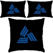 تصویر پشت گردنی صندلی خودرو مدل R9-20935 بسته 2 عددی به همراه کوسن 